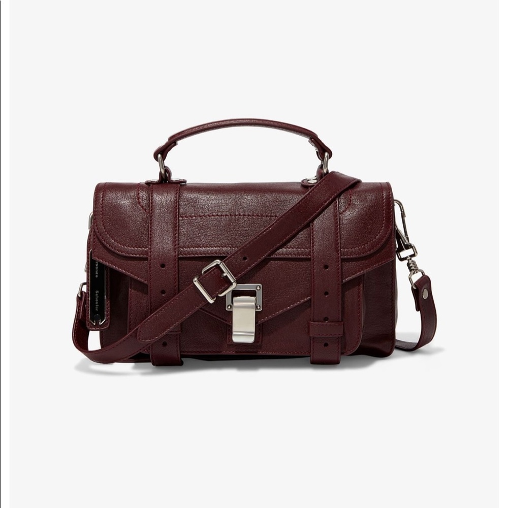 PROENZA SCHOULER PS1 TINY BAG IN DEEP PURPLE